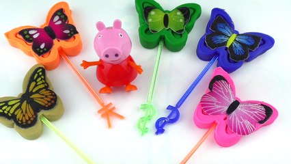 Learn colors Play Doh Lollipops Butterfly Bird Animal Popsicle Molds Fun & Creative for Ki