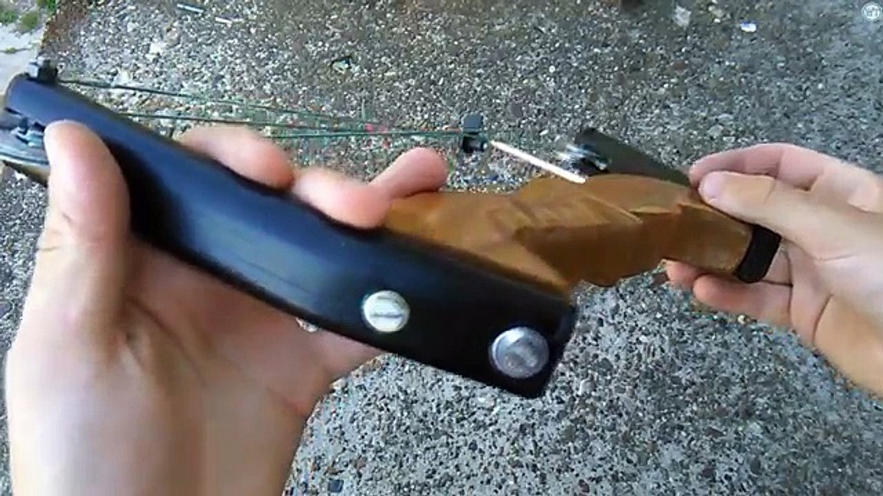 The Smallest Lethal Compound Bow- - Bonus Shooting