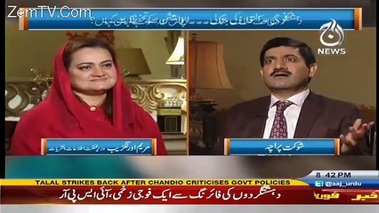 Maryam Aurenzeb Confidentaly Says That Panama Verdict Will Be In Favour Of Nawaz Shareef..!!