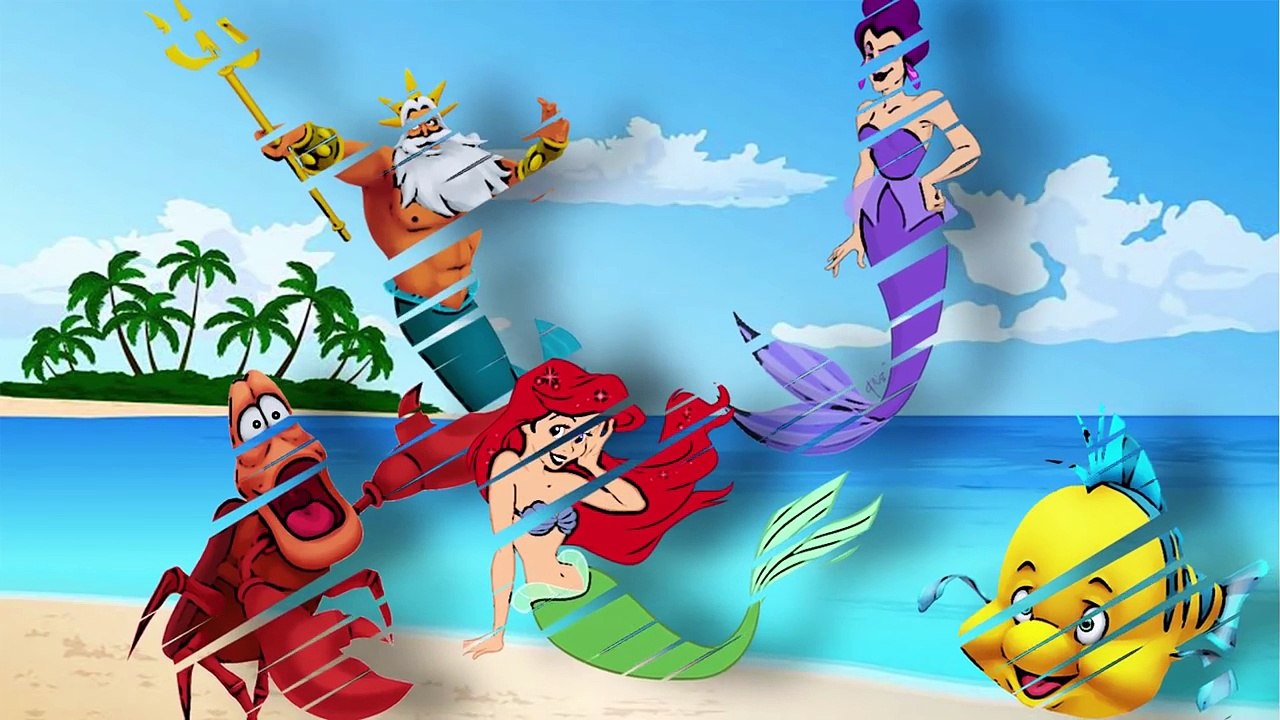 Little Mermaid Finger Family Song Baby Songs