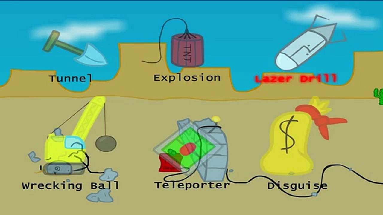 Breaking the Bank Stickman Gameplay - Henry Stickman Funny Gameplay