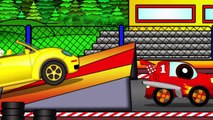 Cars cartoons. Learn numbers with  Helpy the truck. Cars racing cartoon. Educational video