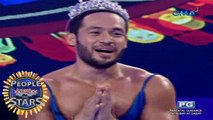 People vs the Stars: Rogelia, kinilig nang mayakap ang crush