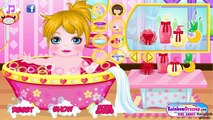 Bathing Adorable Baby Girl - (♦) Girl Bathing Games (♦) -Bathroom Games for Girls-Bathing