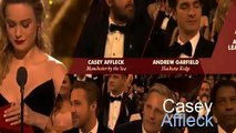 Casey Affleck winning Best Actor_Ganador al Mejor Actor OSCAR 2017