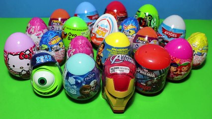 ЯЙЦА СЮРПРИЗ Железный Человек Marvel Корж KINDER JOY Барби Киндер Яйца Surprise Eggs