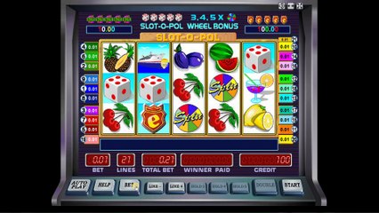 Игровой автомат Ешки (Slot-o-Pol) + бонусная игра