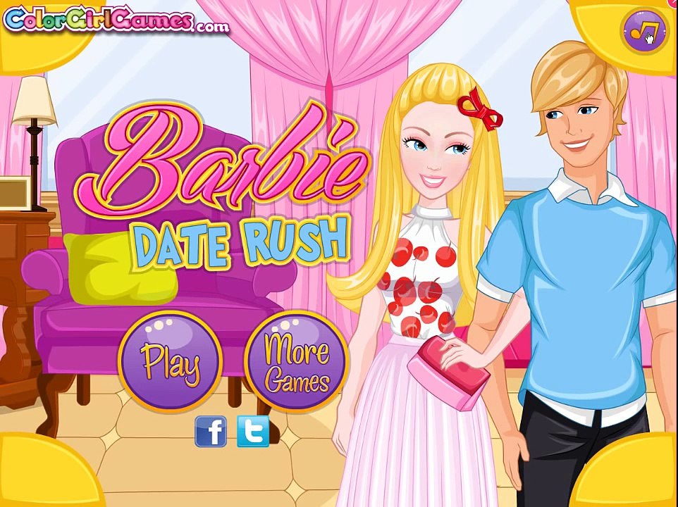 Disney Barbie Game: Barbie Date Rush - Baby Ganes HD new