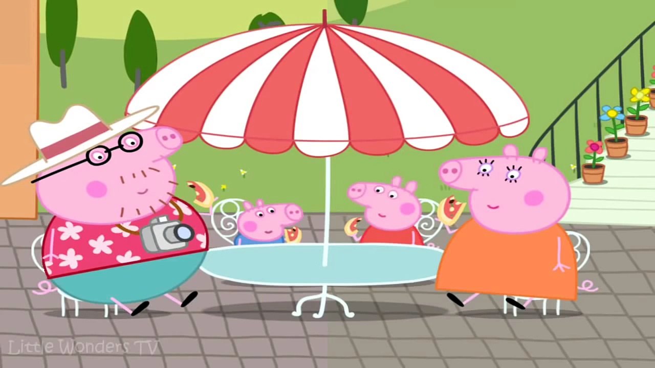 ☀ Peppa Pig Lets Make Pizza ☀ Peppa Pig Making Pizza ☀ Peppa Pigs Holiday App Demo For Kids
