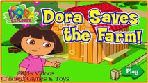 Дора исследователь Дора спасает ферму приключений | Dora онлайн hd игра забавная игра для детей