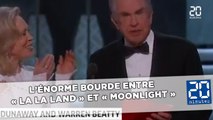 Oscars 2017: Gros cafouillage, «La La Land» annoncé par erreur, «Moonlight» sacré