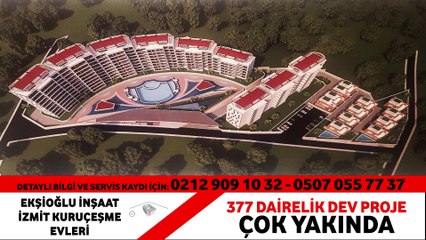 EKŞİOĞLU İNŞAAT İZMİT KURUÇEŞME EVLERİ