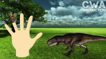 3D de Dinosaurios de la Familia Dedo Rimas Colección | Colores de Dinosaurios Canciones para los Niños | T-Rex S