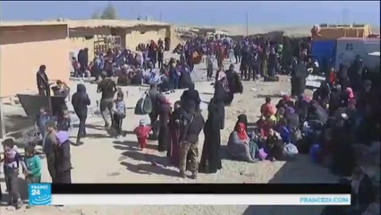معركة الموصل، نزوح وتقدم متواصل
