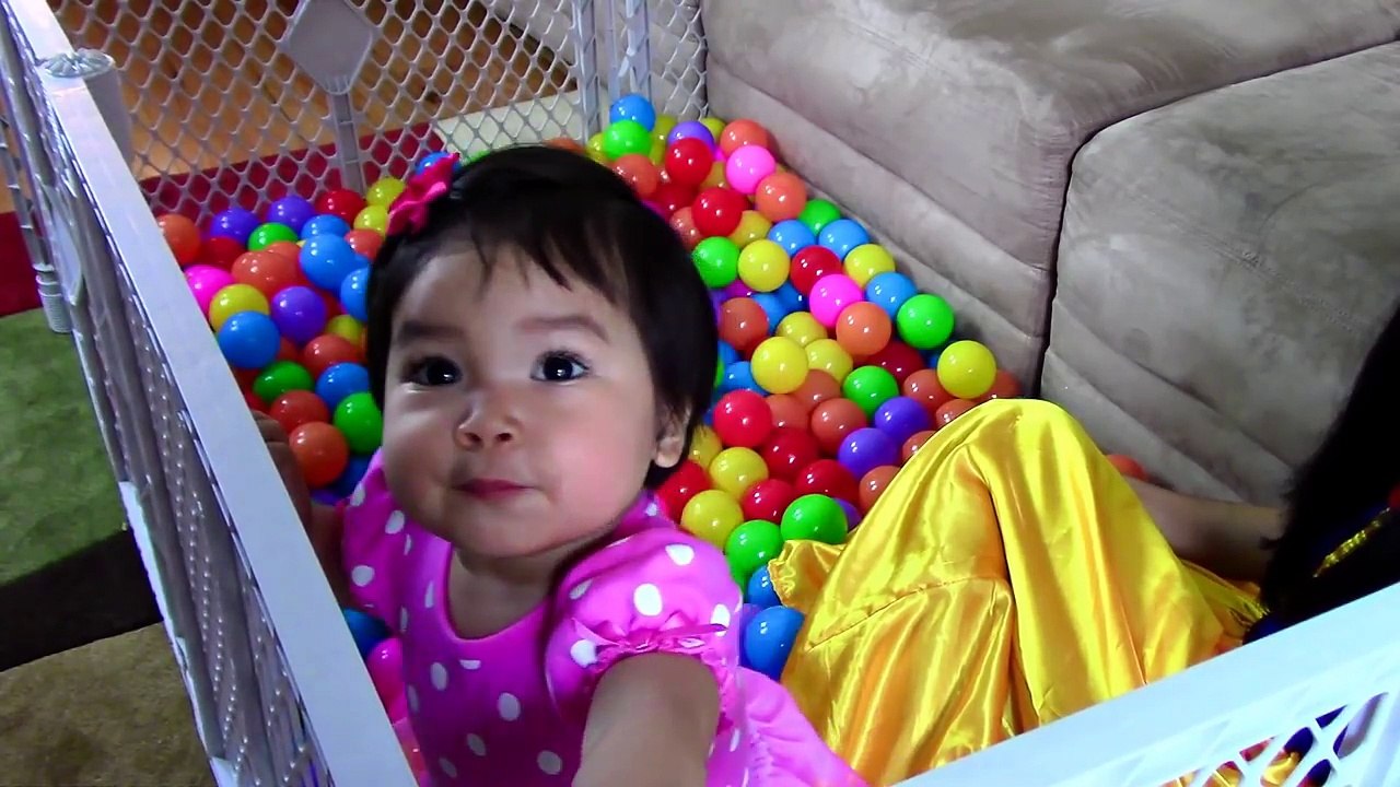 Spiderman & Elsa Babysit w/ Snow White Baby: Funny superhero in real life