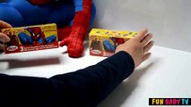 Play Doh Kinder Surprise Eggs Toys Learn Colors Play Doh Spiderman Cars Hot Wheels Robocar