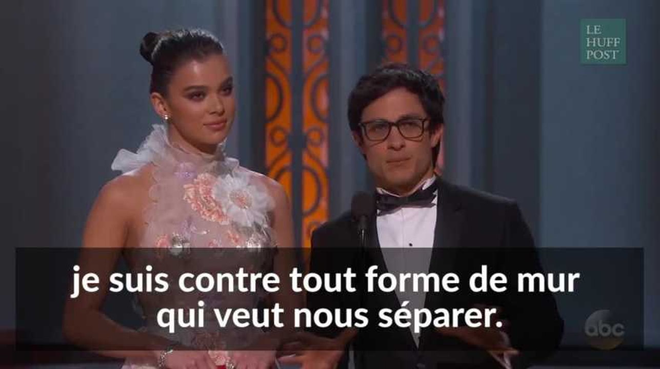 Le discours puissant de Gael García Bernal contre le mur de Trump