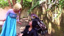 Maleficent & Ugly Big Head baby vs Spiderman, Ariel Little Mermaid, Frozen Elsa funny supe