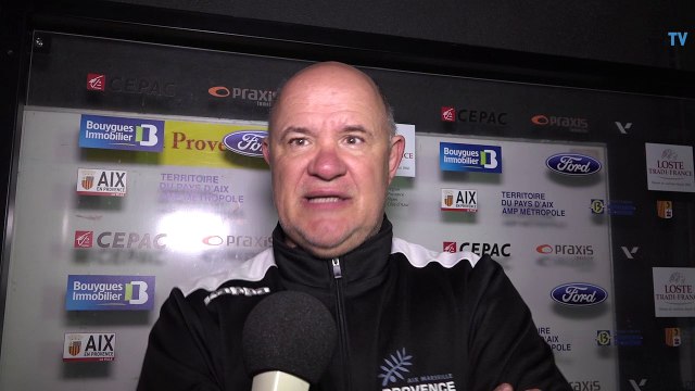 Marc Delpoux après Provence Rugby / Massy