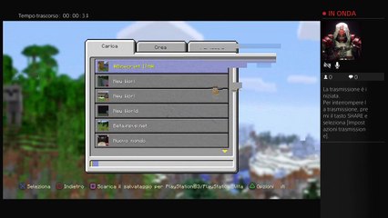 Ora iniziamo! Minecraft Ita ps4 #1 Memoly_88