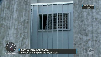 Presos criam clima de Carnaval, serram grades e fogem de delegacia gaúcha