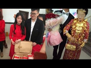Sốc với vali 11 tỷ đồng trong lễ ăn hỏi của cô dâu 18 tuổi - Tin mới nhất