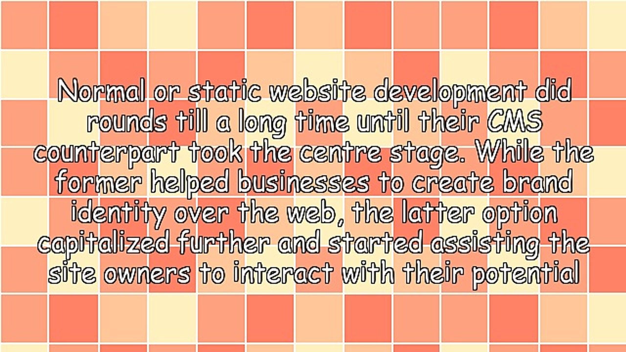 How CMS Based Websites Overshadow Normal Websites