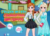 Дисней замороженные Анна и Эльза игры: замороженные сестры выпускной игры для девочек в HD новый
