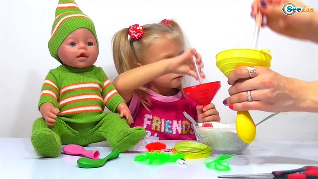 ✔ Кукла Беби Борн. Капитошка из воздушных шаров от Ярославы / Doll Baby Born with Yaroslava Balloons