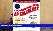 Popular Book  Cracking the AP Calculus AB   BC, 2000-2001 Edition (Cracking the Ap. Calculus Ab