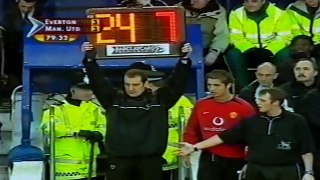 Cristiano Ronaldo Vs Everton Away (07/02/2004)