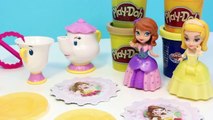 Princess Sofia The First Play Doh Disney Princess Tea Time Belles Royal Party Hasbro Toys