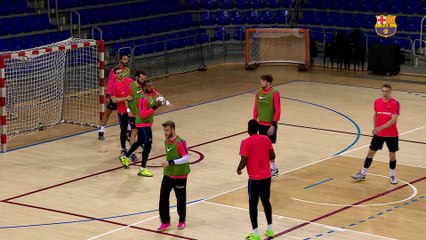 FCB Handbol: Declaraciones de Xavi Pascual previas al Benidorm