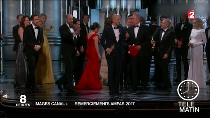 Oscars : "Moonlight" sacré après un couac historique