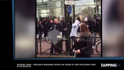 Affaire Théo : un lycéen s’attaque à des policiers lors d’un blocus (vidéo)