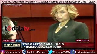 Senadora Sonia Mateo expectativas discurso rendicion de cuentas presidente Danilo Medina-Video