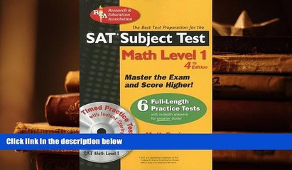 Popular Book  SAT Subject Test?: Math Level 1 w/CD (SAT PSAT ACT (College Admission) Prep)  For