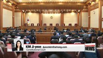 Constitutional Court hears closing arguments in impeachment trial