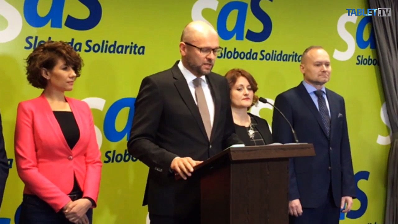 ZÁZNAM: Brífing strany Sloboda a Solidarita