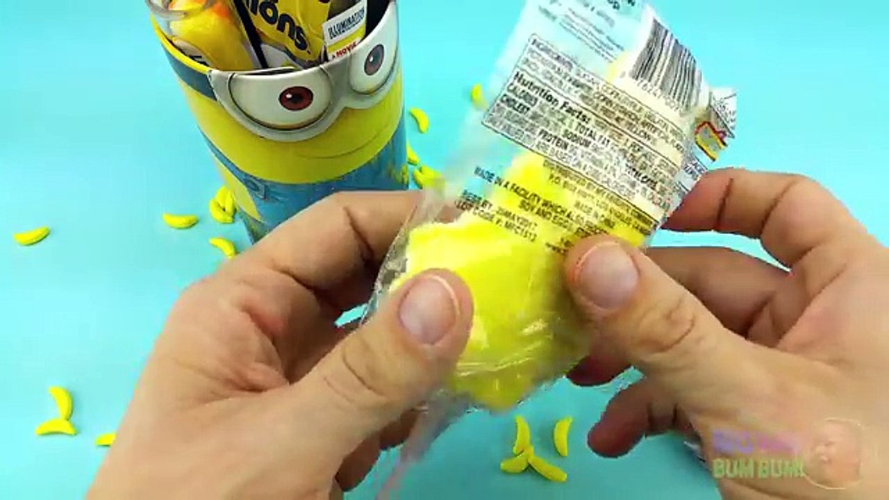 Big Baby bum bum Surprise Egg Lunchbox! Minions Edition! With a JUMBO Surprise Egg!