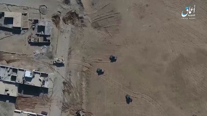 Drina ISIS, inarmata, distruge un tank in Mosul