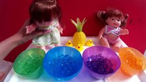 Cute Baby Doll Mel Chan & Jenny Learn Orbeez Colors BABY DOLL BABY DOLL
