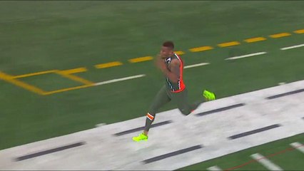 Combine games- 40 yard dash- tight end edition