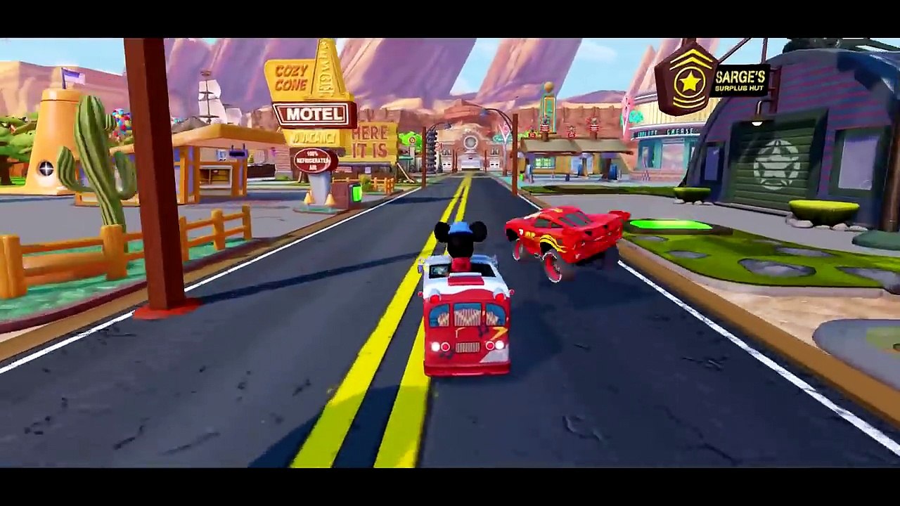 Nursery Rhymes Songs Compilation Fun with Spiderman Mickey Mouse & Disney Pixar Cars McQueen