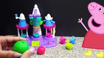 Learn Colors Play Doh Modeling Clay Peppa Pig, Popsicle, Ice Cream, Elephant Cookie Cutter