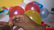 PUTTING TOYS KIDS INTO BALLOONS