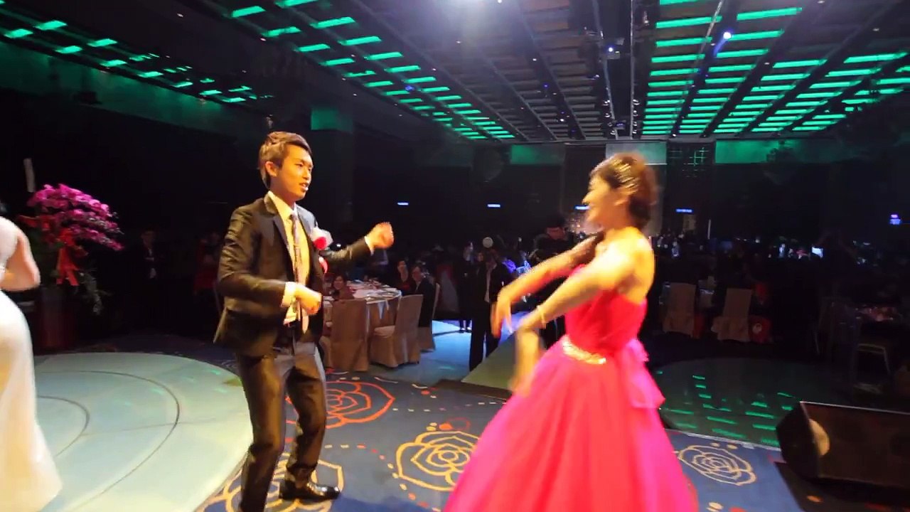 [大直典華婚宴會館]癡情玫瑰花/婚禮進場舞蹈表演/Mark+Jean