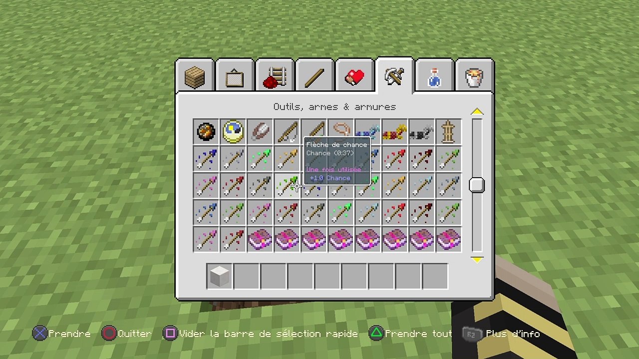 Tuto comment faire une table d'echec sur minecraft