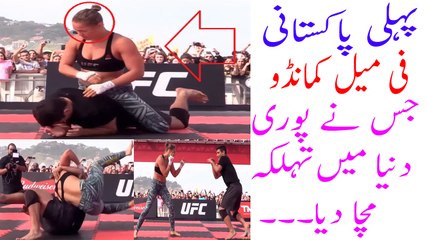 Pakistani female commando vs indian commando fight