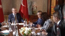 Cumhurbaşkanı Erdoğan Özbekistan Başbakan Yardımcısı Azimov'u Kabul Etti